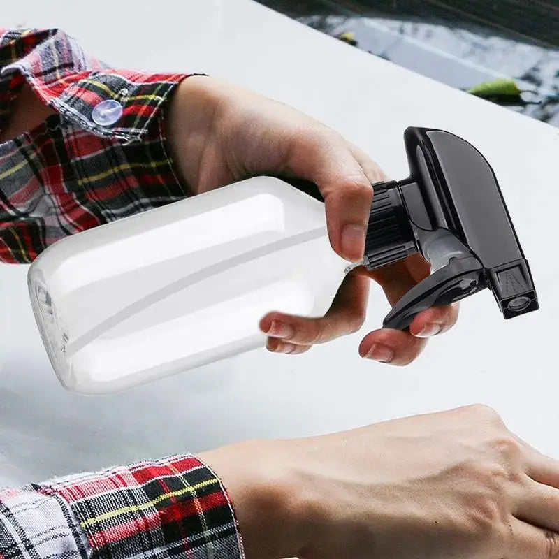 Misty-2-pack Genomskinliga Sprayflaskor 300ml - Återfyllningsbara Trädgårdssprayer