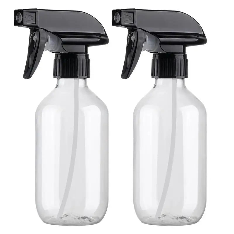 Misty-2-pack Genomskinliga Sprayflaskor 300ml - Återfyllningsbara Trädgårdssprayer